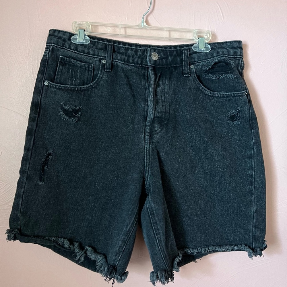 Wild Fable high rise denim Bermuda shorts